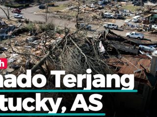 Sebanyak 70 Orang di Kentucky, AS Tewas usai Diterjang Tornado Dahsyat