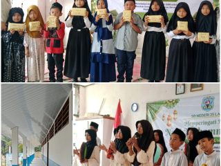 Peringatan Maulid Nabi Muhammad SAW Digelar Meriah Di SDN 25 Lahat