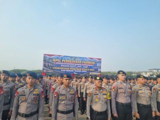 25 Personel Polres Pelabuhan Tanjung Priok Dikerahkan Amankan Pilkades di Kabupaten Bekasi